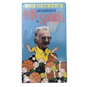 Bob Uecker's Fun Moments in Sports - New VHS (Front Row, 1990) Milwaukee Brewers